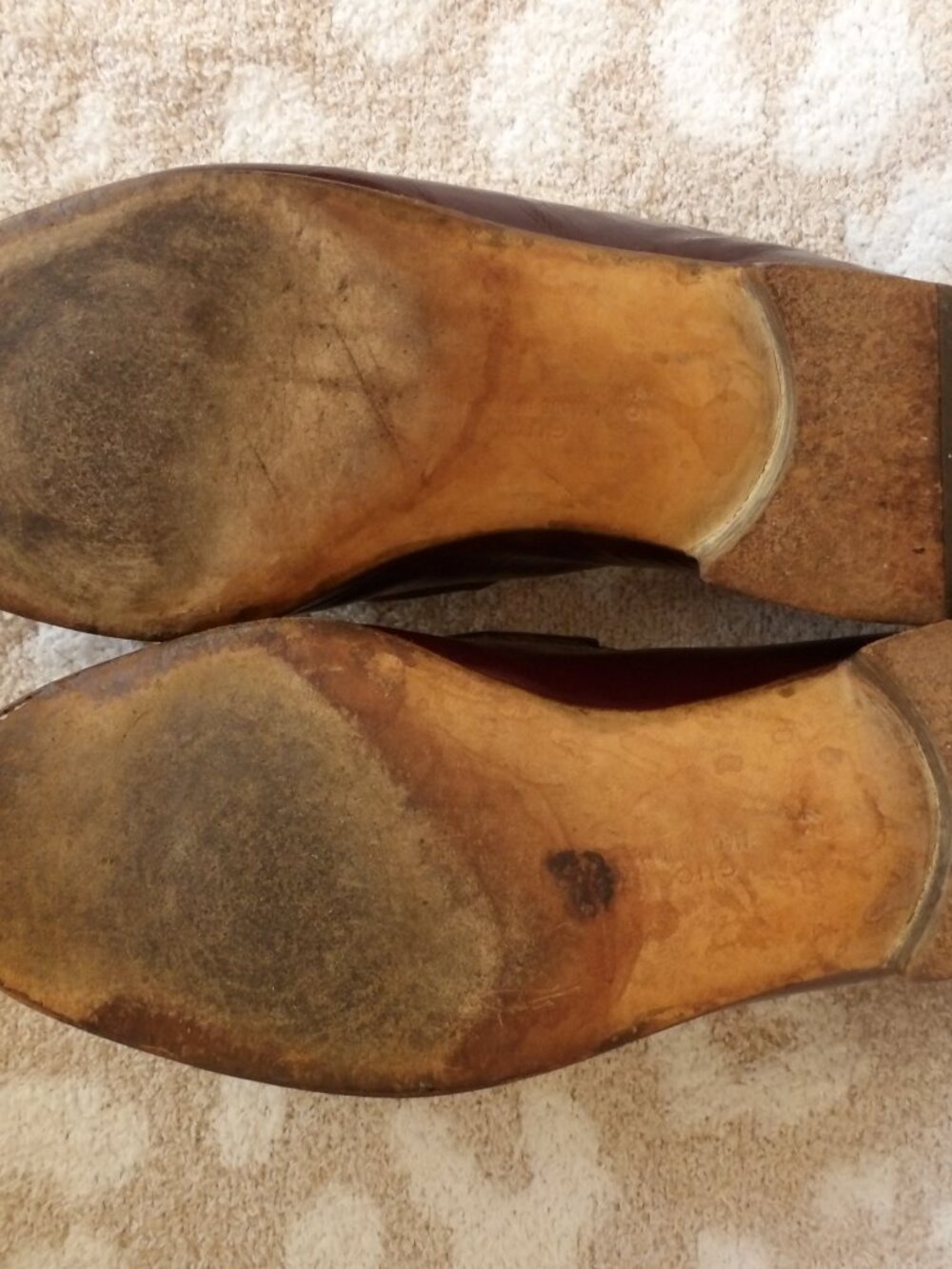 Vintage Gucci Mens Horsebit Loafers | Burgundy | Size UK 43 (US 10) - Picture 7 of 8